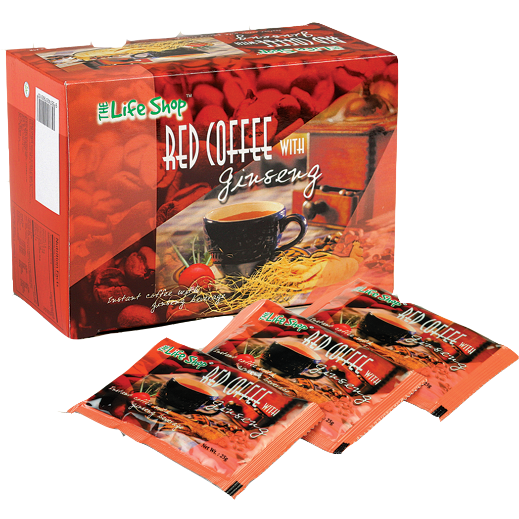 Café rouge au Ginseng